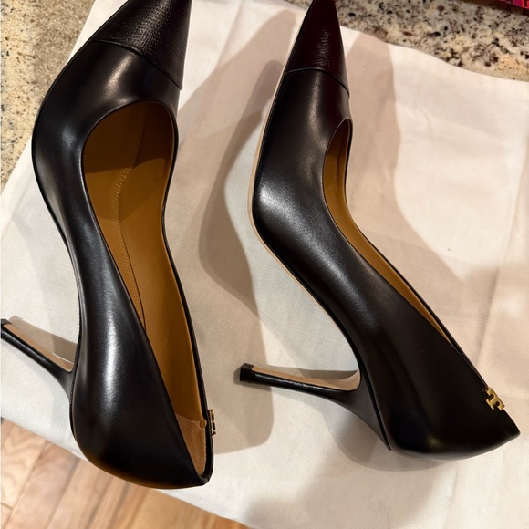 Tory Burch 3 1/2 inch high heel - Picture 6 of 8